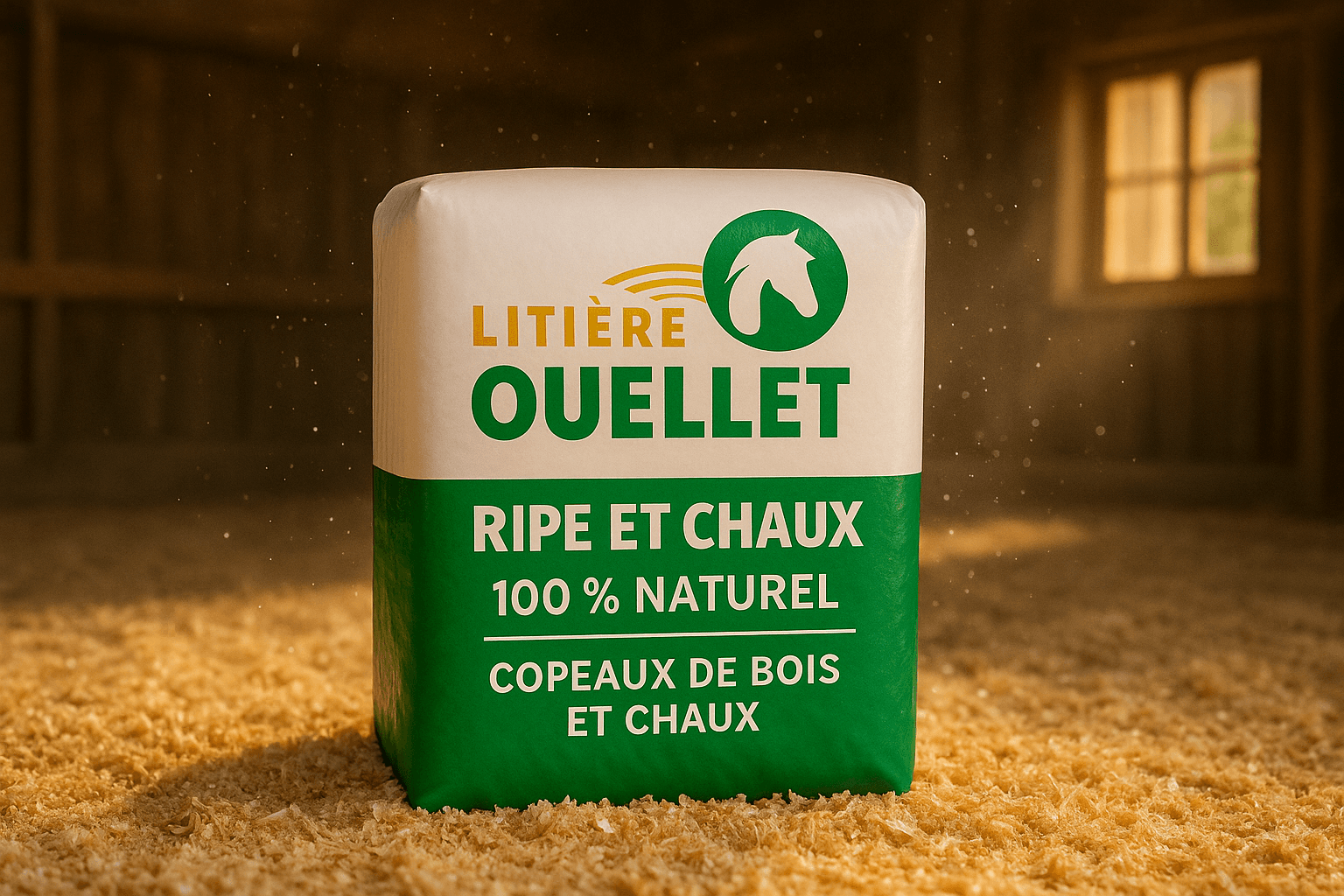 Litière Ripe et chaux 100 % naturelle